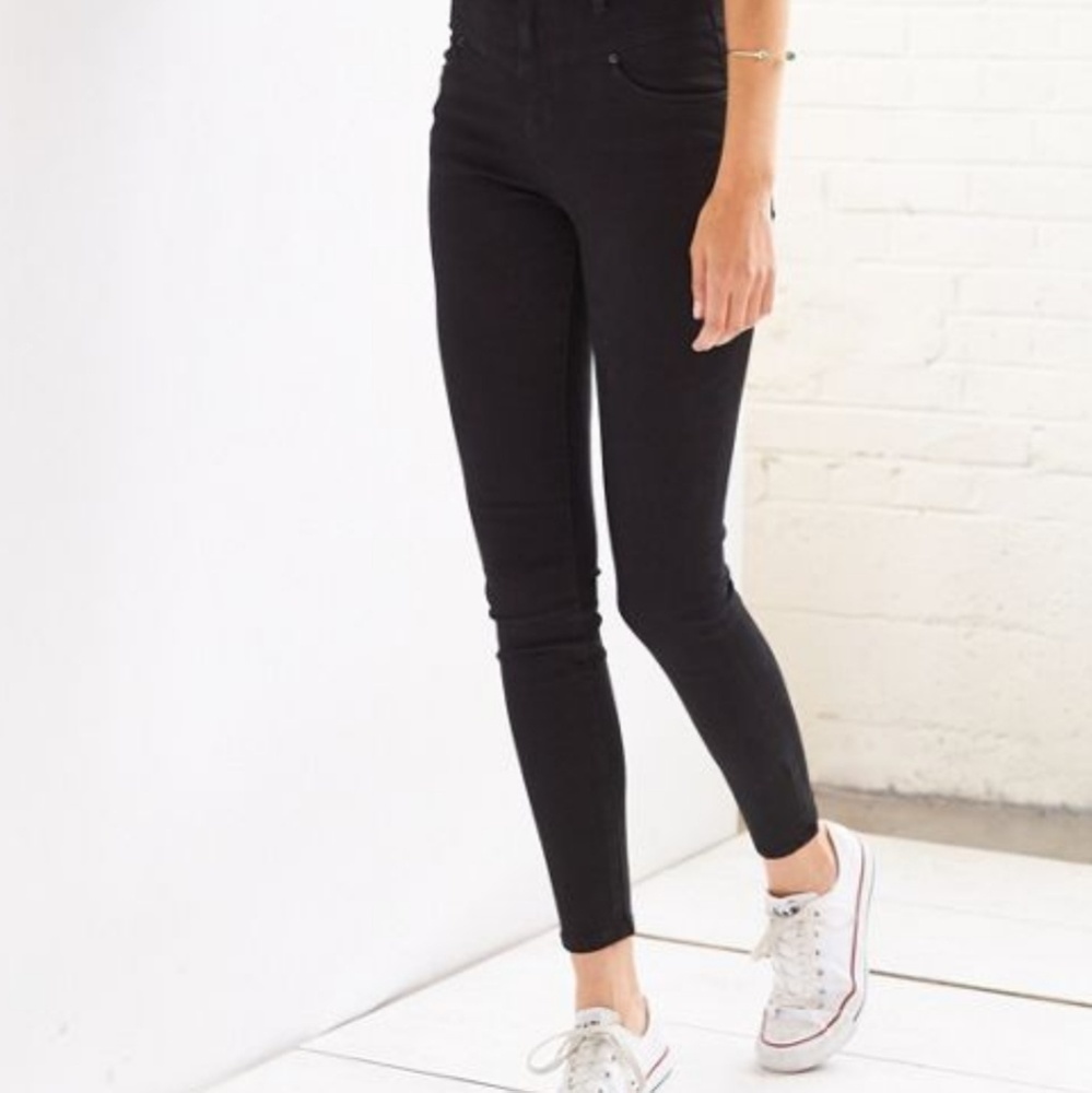 PacSun Bullhead - Black Skinny Ankle Jeans